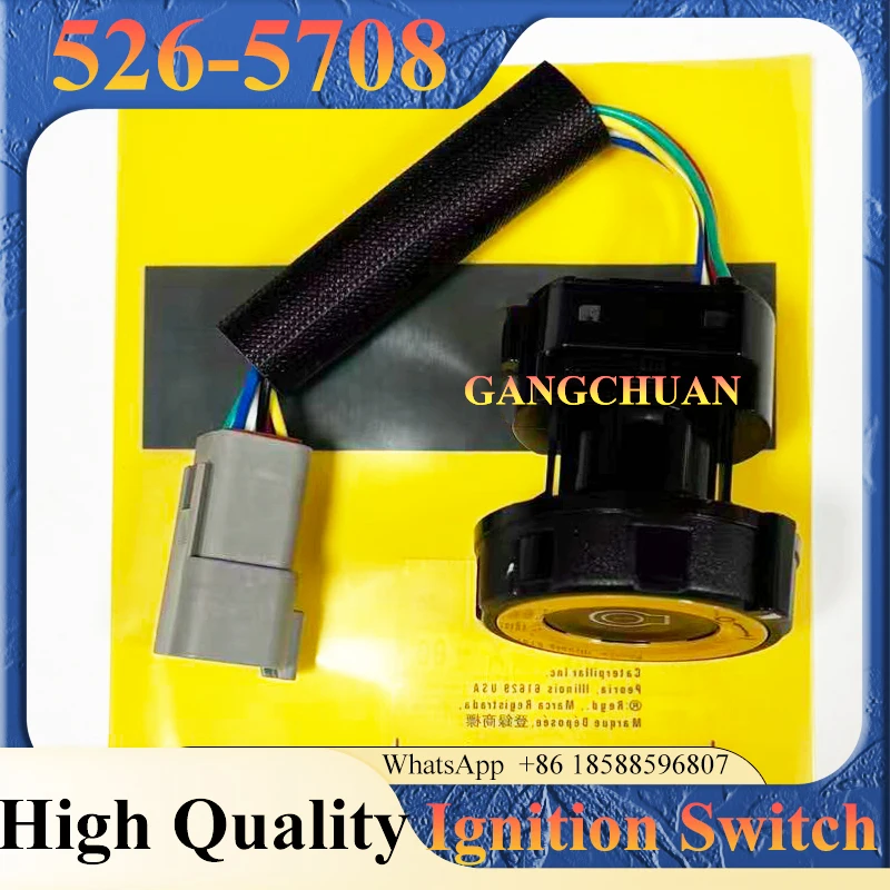 

Ignition Switch 526-5708 5265708 Replacement for Excavator 313GC 326GC 320GC 336GC