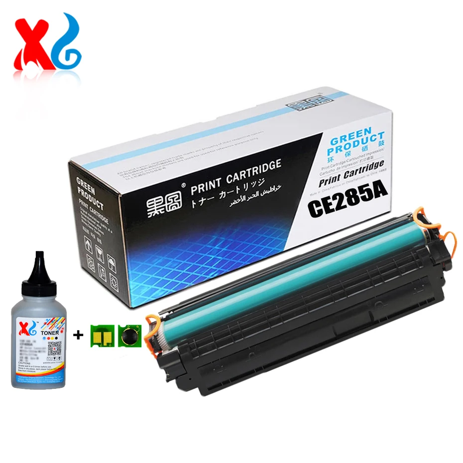 

Картридж с тонером CE285A для HP LaserJet P1100 P1102 P1102w M1130 M1132 M1210 M1212nf M1214nfh M1217nfw Canon 3010 LBP6018 6000