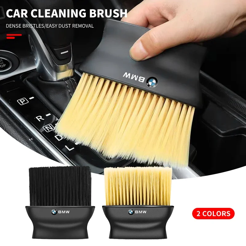 Car Cleaning Soft Brush Dashboard Air Outlet Detailing Sweeping Dust Tools For BMW 5 6 7 X3 X4 X5 X6 F01 F10 F12 F15 F16 F25 F26