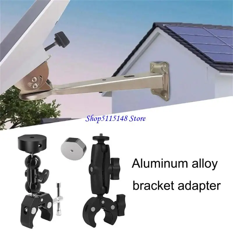 

F3MA Easy Installation Aluminum Alloy Adjustable Poles Clamp Bracket For Mini Dish