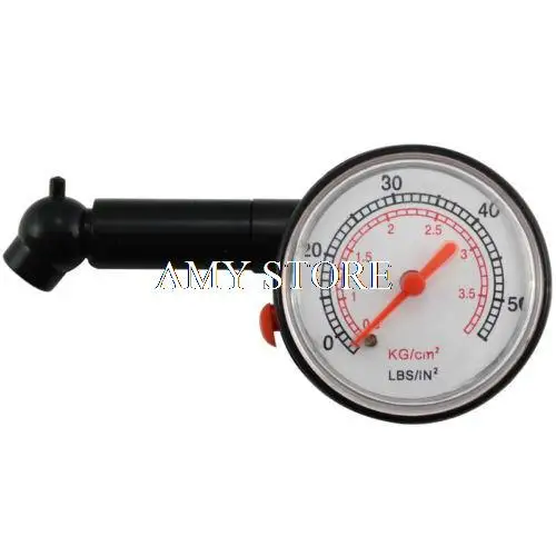 

Auto Motor Car Truck Bike Tyre Tire Air Pressure Gauge Dial Meter Vehicle Tester