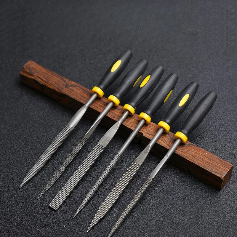 

6 шт. деревообрабатывающий маленький напильник, полукруглая ручка, грубый зуб, резьба по дереву, ремесло, полировка, напильник, инструменты