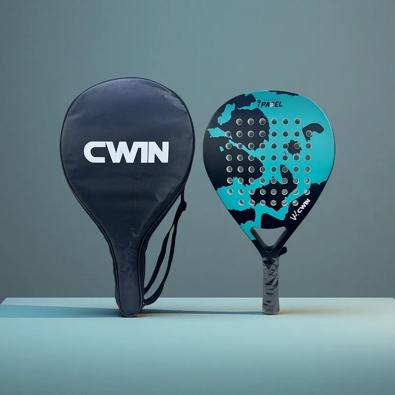 

Cwin Paddle Racket Adult Prefessional Carbon Fiber With Soft EVA Face Tennis Paddle Racquet Racket with Padel Bag Cover 2025