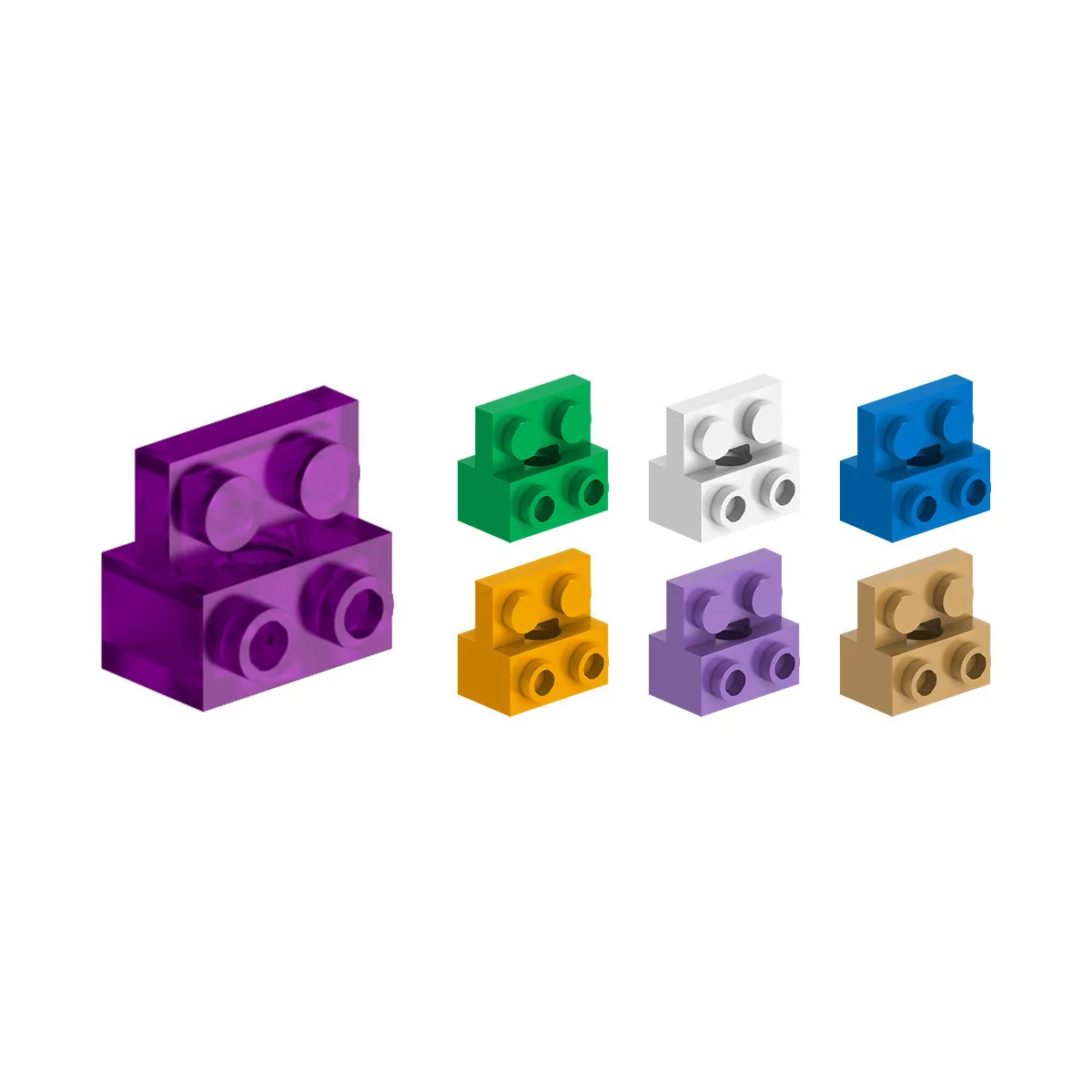 Small Particle Building Blocks Assembled 1x2 Basic Board Cross-border Parts Wholesale 90177 Compatible with Lego 73109