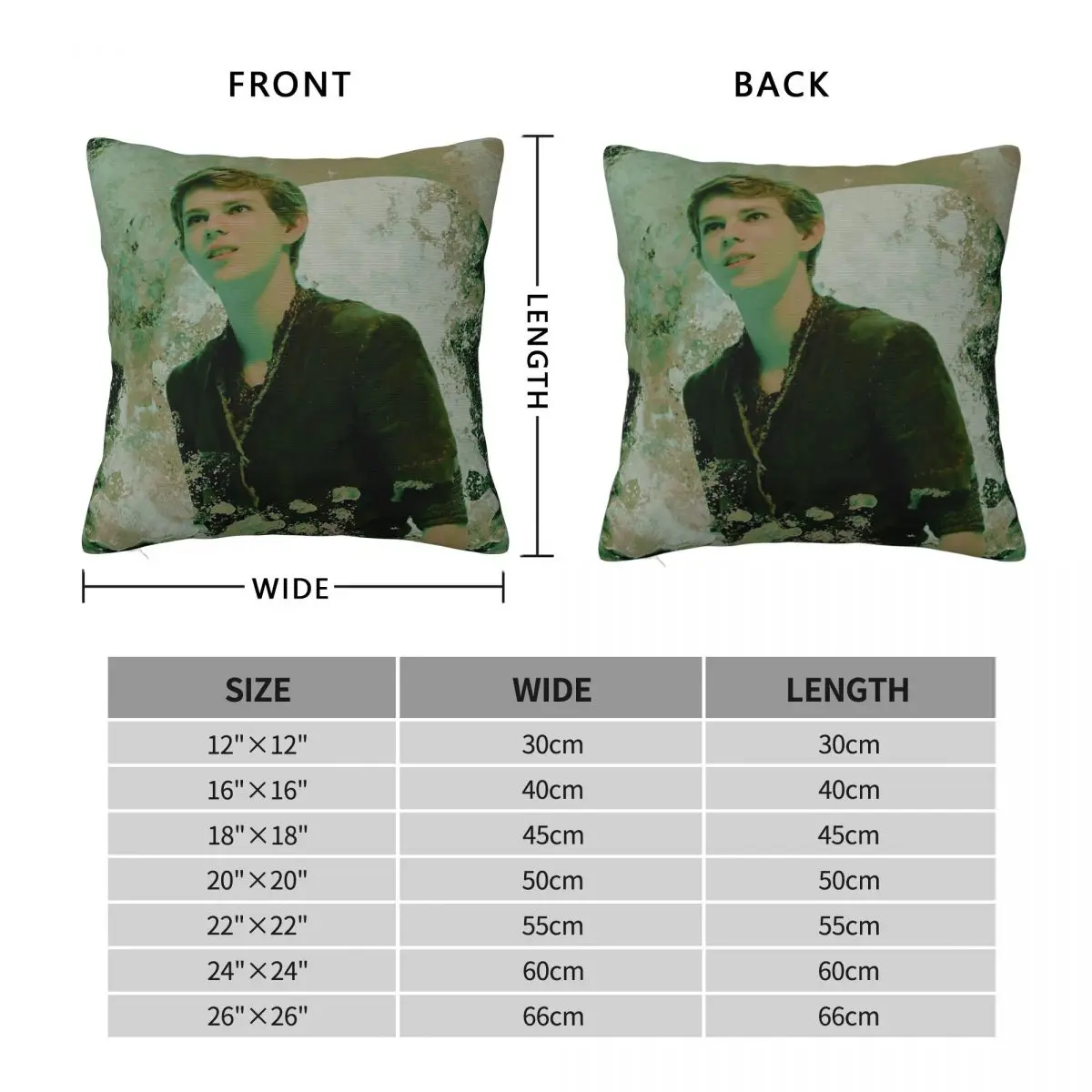 Once Upon A Time Peter Pan Pillowcase Polyester Linen Velvet Printed Zip Decor Throw Pillow Case Home Cushion Cover 18