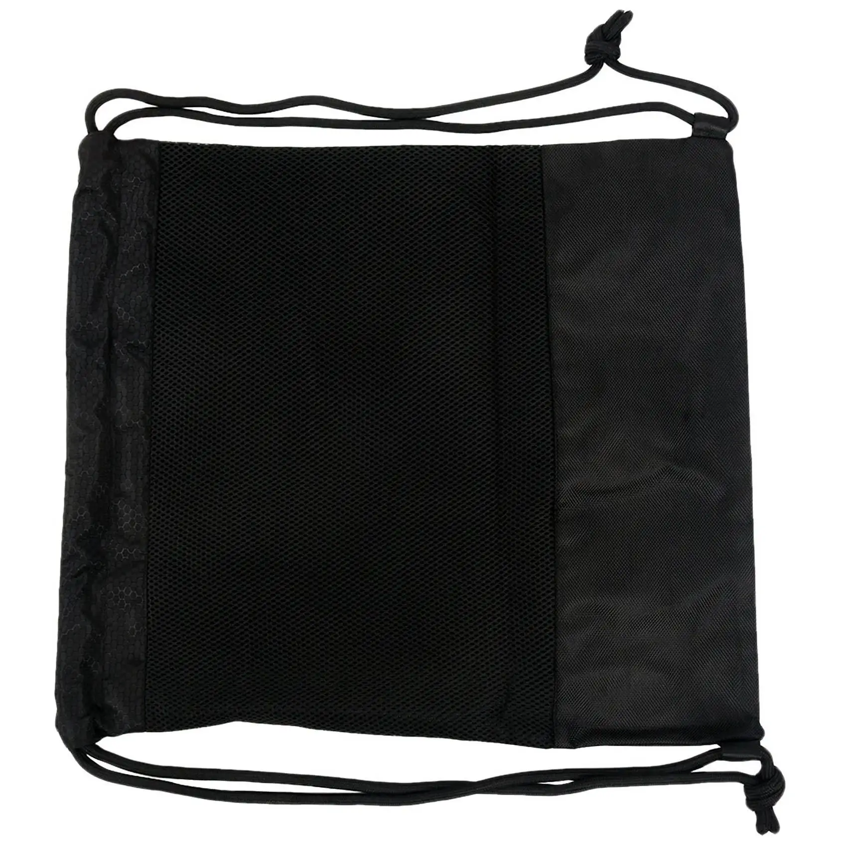 ABRT-2X Outdoor Women Men Nylon Black Ultralight Backpack Football Basketball Bag String Drawstring Sport Bags(Big)