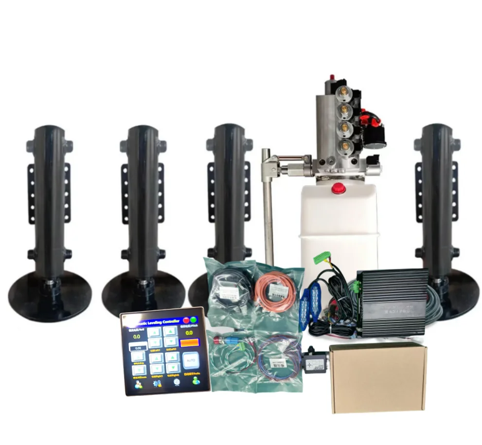 China RV Electric Hydraulic Automatic Leveler Leveling System