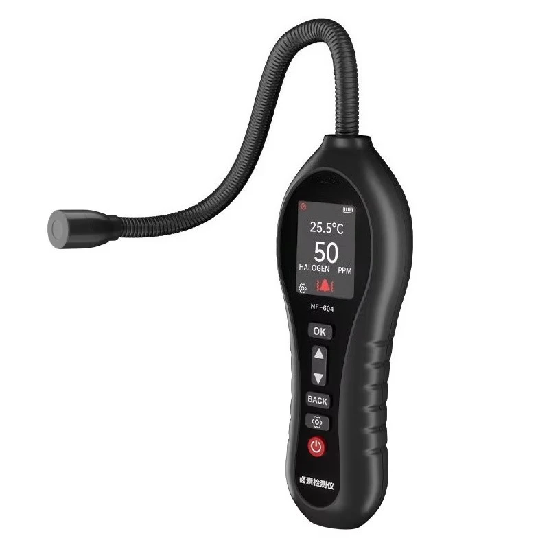 Automobile Air Conditioning Detection Instrument Fluorine Leak Detector for Vehicle Refrigerant Leak Screening