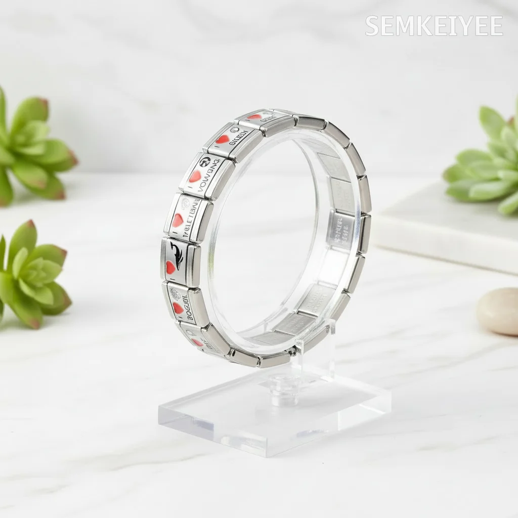 Pulsera con dijes de acero inoxidable con motivos de rugby, voleibol, tenis de mesa, bolos, fútbol, golf, para entusiastas de los deportes, juegos, amor