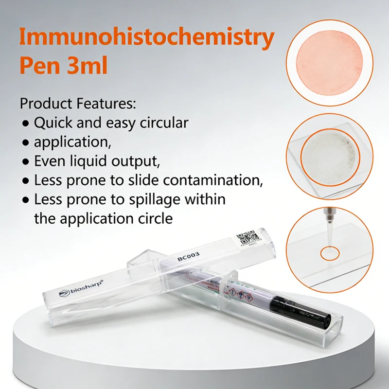 Lab Super PAP Immunohistochemistry Pens for Staining Experiments - Glass Section Pipette Pen ABC Method 3/4/6/7ml Options