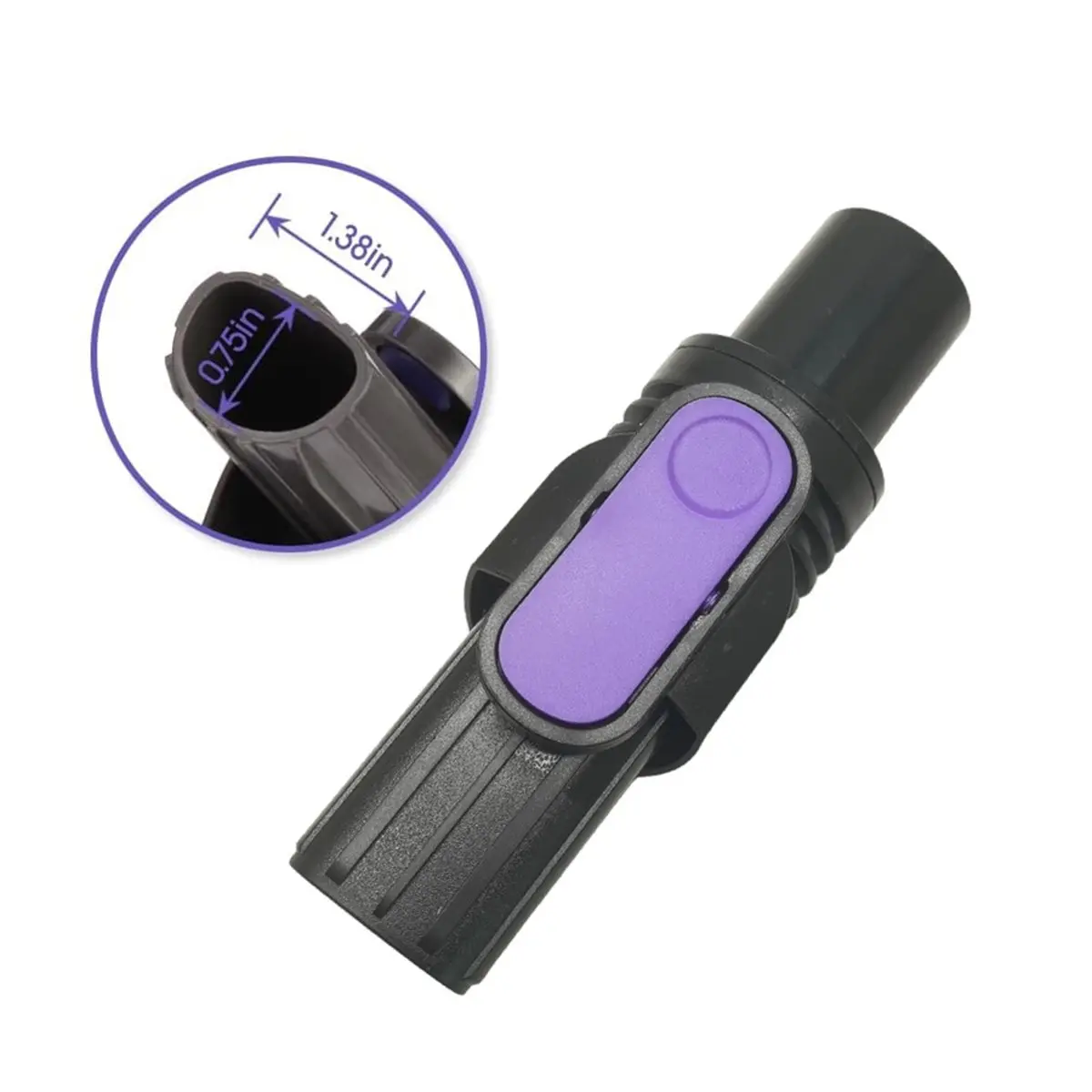 ABKB Vacuum Adapter for IX141IX142 IZ363HT IZ361H IZ462H IZ483H IZ362H Cordless Stick Vacuum Replacement 32mm