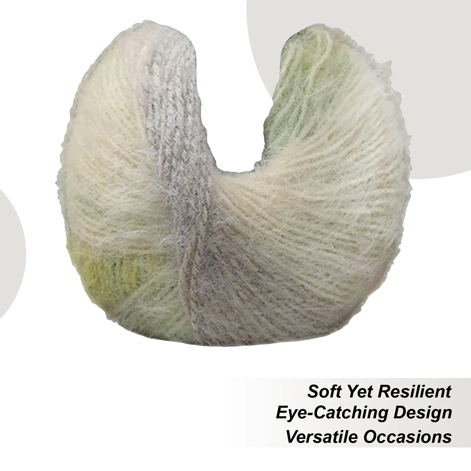 

Crochet Yarn Wool Acrylic Blend Gradient Crafts Thread 2 X 100g Long Pile Soft Knitting Yarn For Hobbyists Quilting Projects