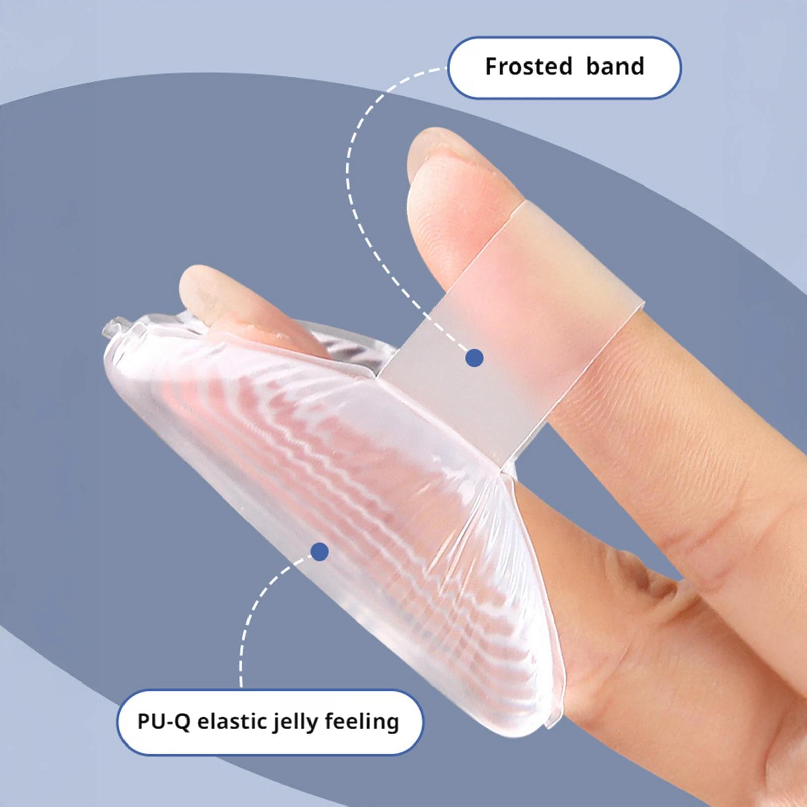 Esponja cosmética redonda/triangular, esponja transparente de elasticidad suave, crema de base, sin polvo, esponja cosmética para comer, 1 Uds.