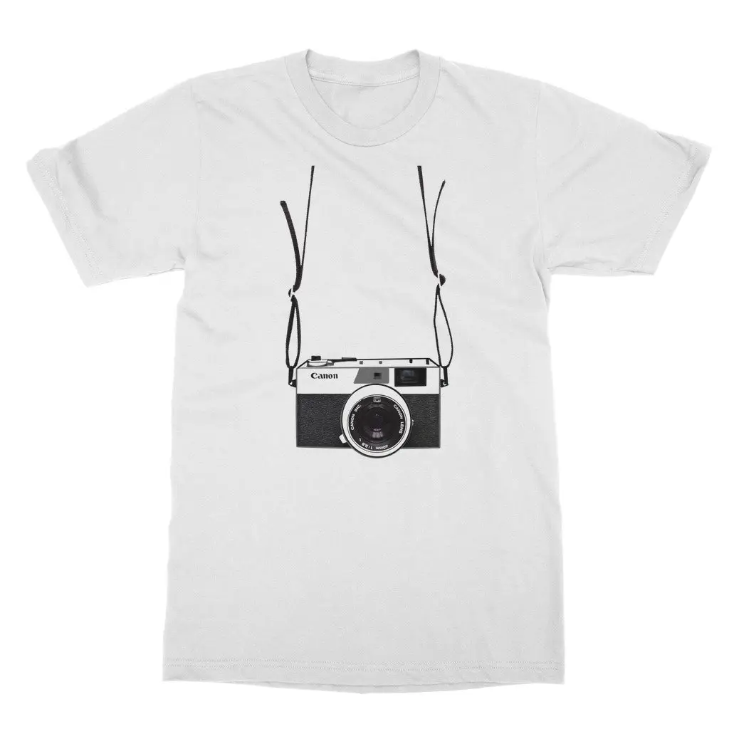 

Классическая футболка с фотографом и камерой