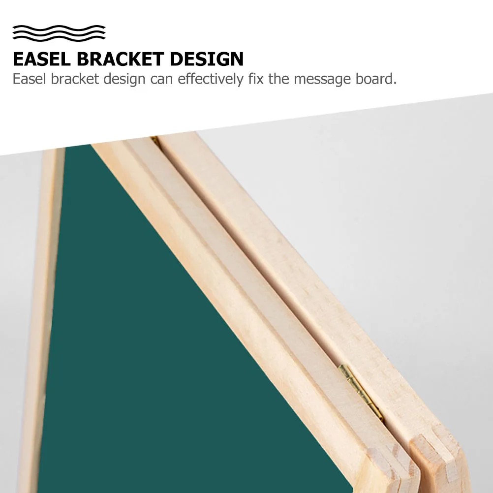 Wooden Blackboard Easel Multi Function Drawing Board Educational Writing Children Painting Double Side Creative Writing Surface