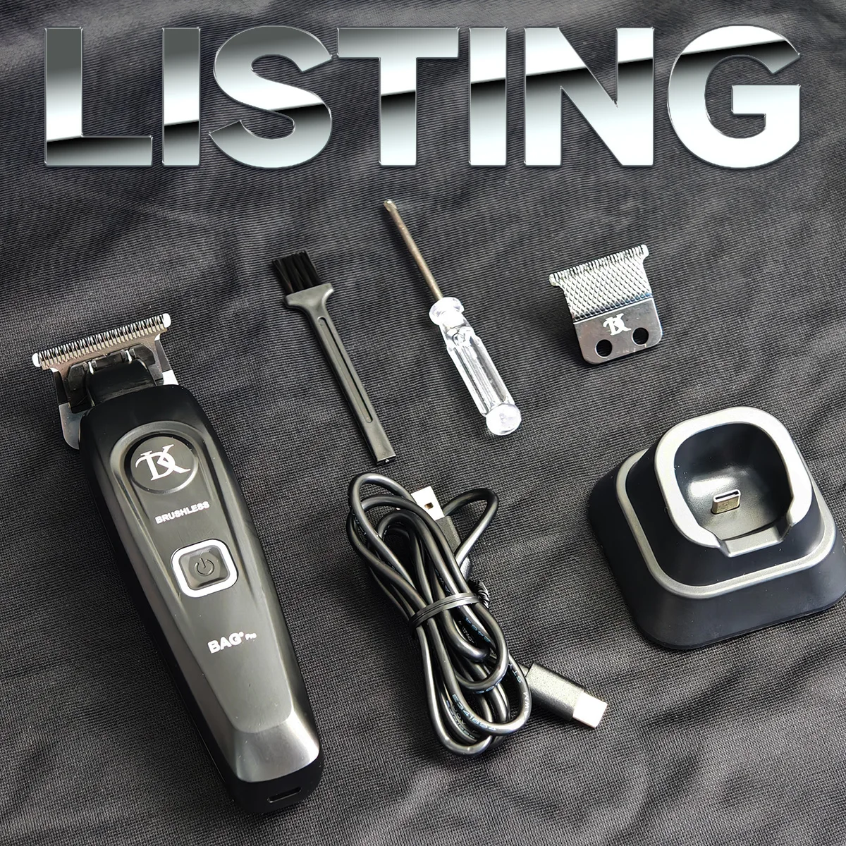 Professional Salon 7200RPM Cordless Hair Trimmer DKBAG 3 Color Optional Hair Clipper DK078 Brushless Motor Men's Barber Machine