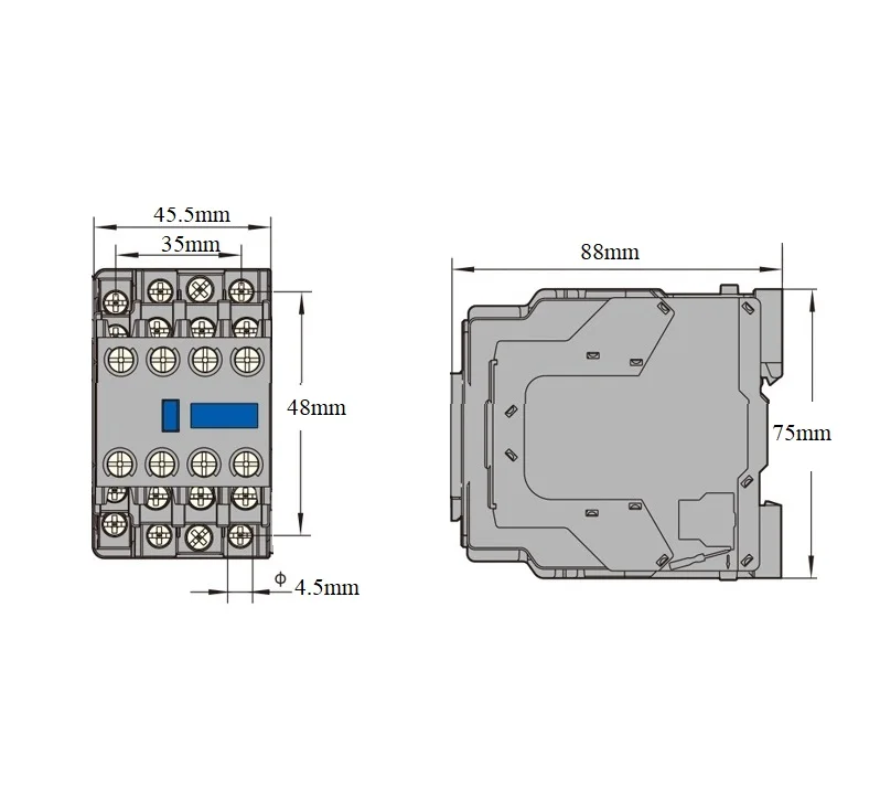 CHINT NXC-12 Contactor 12A 1NO+1NC AC 24V 36V 48V 110V 127V 220V 380V 415V