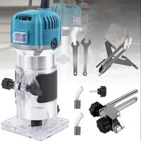 800W 6-Speed Electric Wood Router Trimmer Tool - Engraving Milling Slotting for Woodworking DIY Home Power Tools
