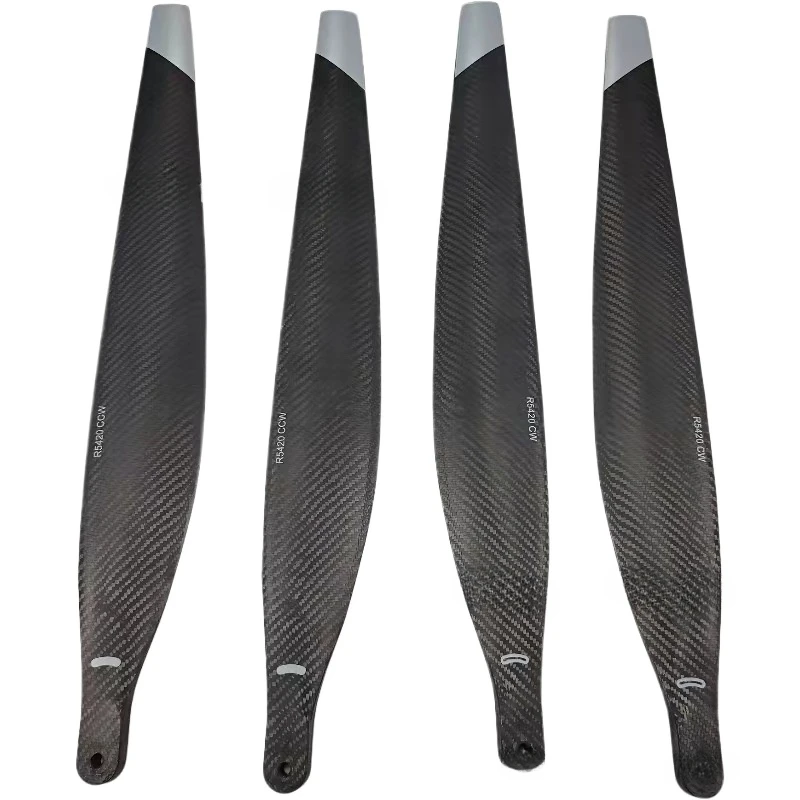 High-quality FC30 Black Carbon Fiber Blade 5420 Carrier Propeller T40 T50 Drone Accessories UAV for DJI