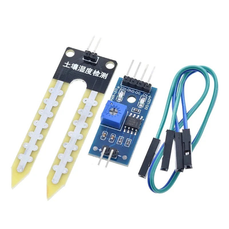 Smart Electronics Soil Moisture Hygrometer Detection Humidity Sensor Module DIY Robot Smart Car Soil Humidity Sensor Module