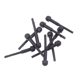 10pcs Replacement Rubber Bumper silencer Hair Scissors Barber Shears Stopper Black