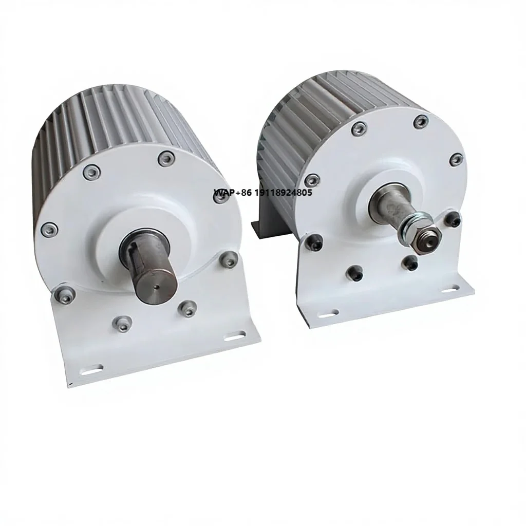 2kw 3kw Customizable Power Speed AC Permanent Magnet Generator Low Rpm  Ideal for Hybrid Wind-Water Setup