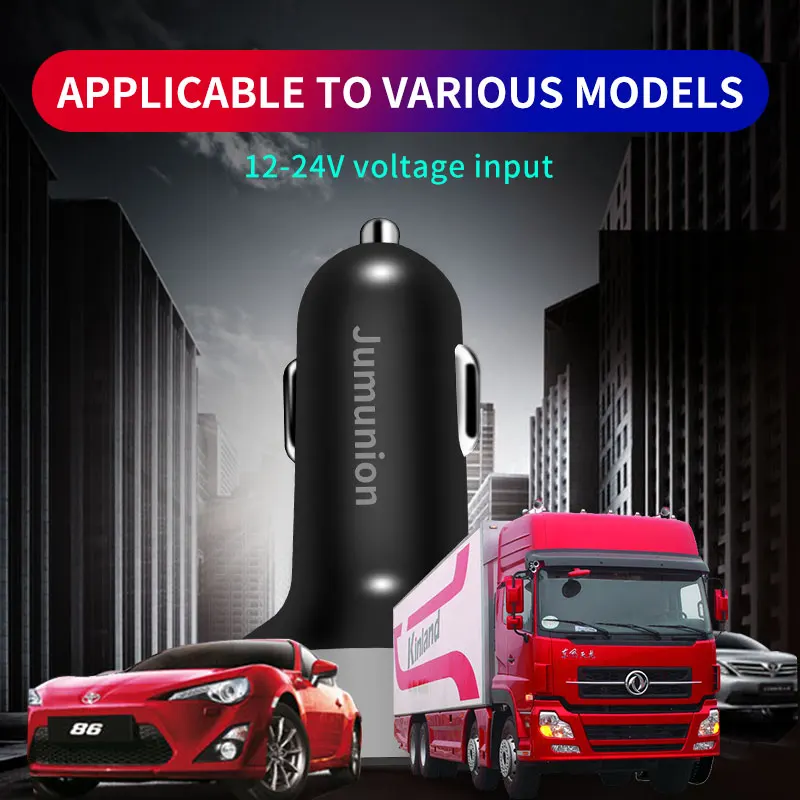 Cargador de coche de carga rápida, enchufe de encendedor de cigarrillos para vehículo, expansión de 3 puertos USB, pantalla LED, adaptador de corriente Universal para teléfono de coche