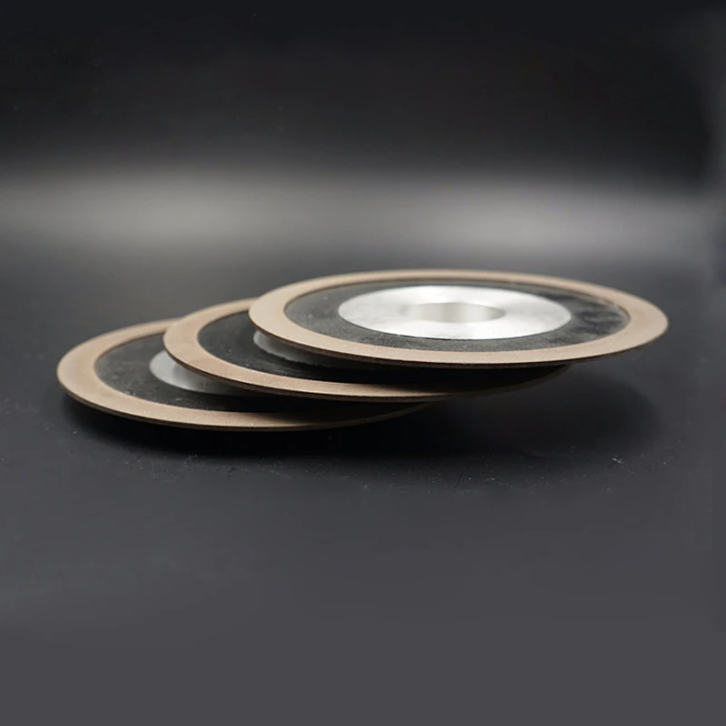 Einseitig abgeschrägtes Diamantschleifrad für Hartmetall-Sägeblätter, Fräser, Drehwerkzeuge, Bohrer, Konzentration 125*32*10*1,5 – Detail 1
