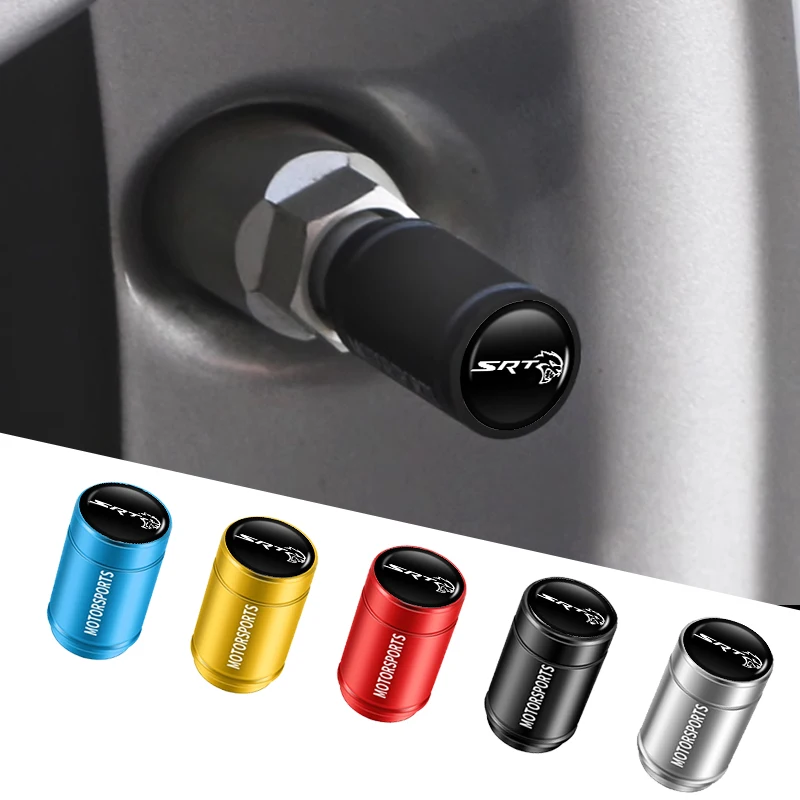 Колпачок сердечника клапана автомобиля, защитная крышка газовой сопла для шин, аксессуары для Dodge Φ Challenger калибра Journey Charger