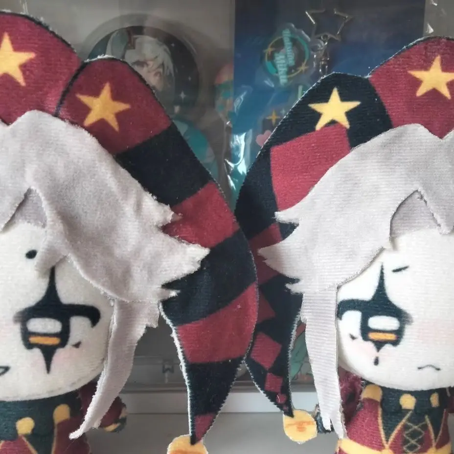 //NOWY 10cm The Freak Circus Freaks Pierrot Pluszowy Anime Brelok Zawieszka do Plecaka Akcesoria Lalka Dekoracja Prezent na Boże Narodzenie