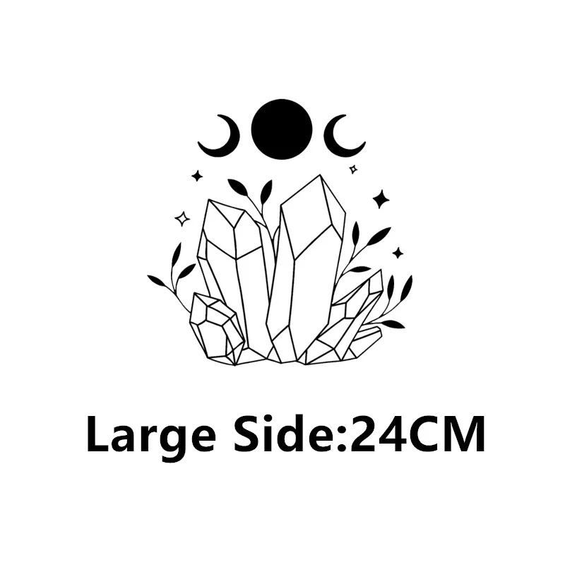 Luna Patches Thermo Iron On Transfers for Clothes Sun Stickers Heat Transfer Stripes Press Printed Applique For T-shirt Decor