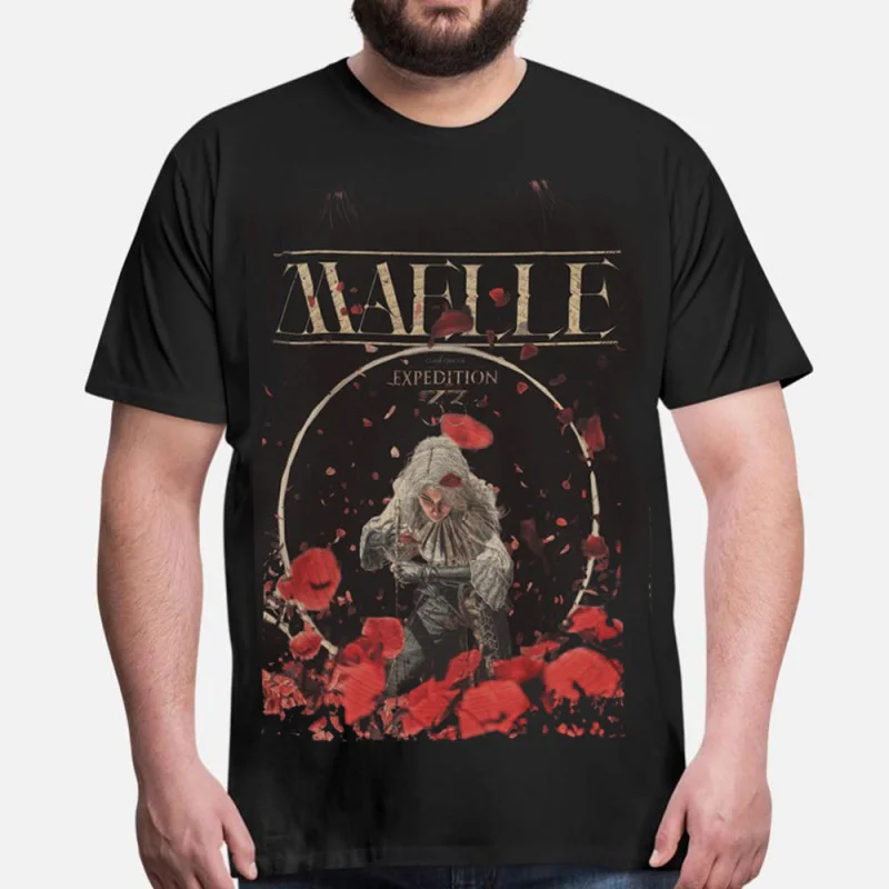 

0427 Clair Obscur Expedition 33 Gift for gamer 100% cotton printed tee Short Sleeve Graphic T-Shirt All size tops S-6XL