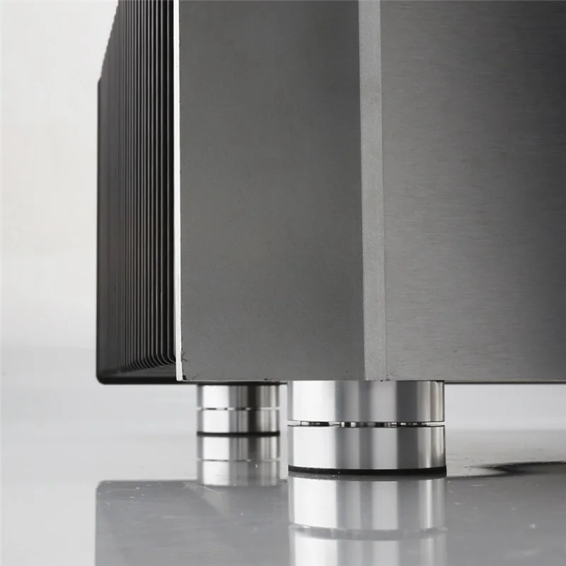 AK25-4PCS Podkładki izolacyjne pod głośniki Hi-Fi, nóżki, podstawki 40x23mm, aluminiowe tłumiki wibracji