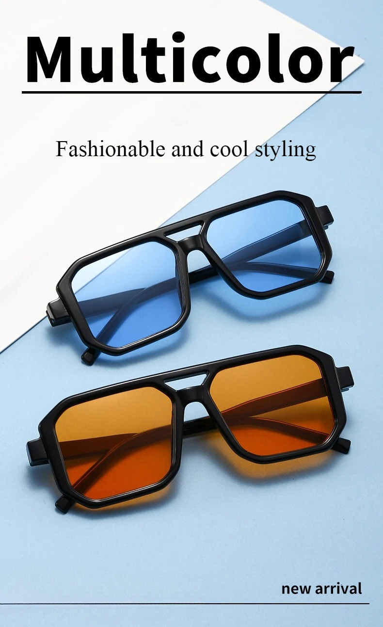 

Fashionable men's women's sunglasses vintage fashion high-end sun protection sunglasses for mountaineering tourism and beach use