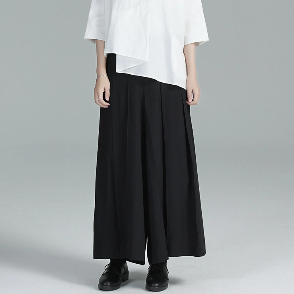 XS-5XL Summer Unisex Straight Skirt Pants American Retro Fashion Trend High Street Casual Breathable Gender-Neutral Bottoms