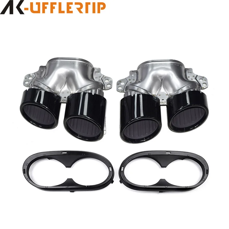

Suitable for Mercedes-Benz A-Class hatchback sedan new A200A220A35 modified A45AMG four-out decorative tail throat tail nozzle