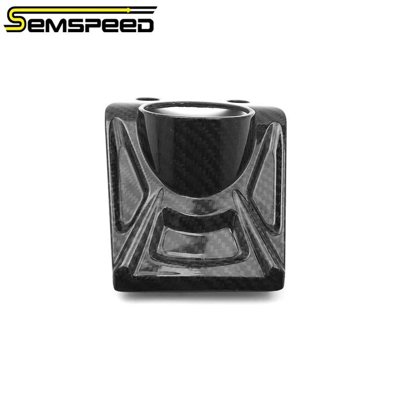 SEMSPEED 100% Carbon Fiber Key Cap For Italjet Dragster 700 Twin‌ Keyhole Dustproof Cover Motorcycle Accessories view 5