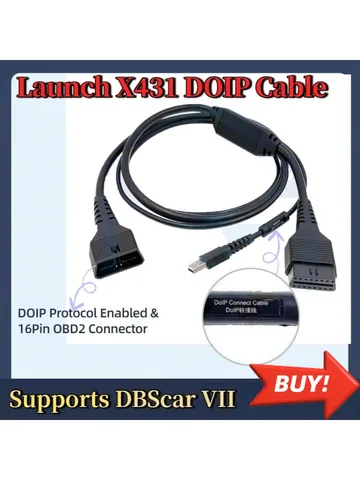 Оригинальный запуск X431 Doip Cable Connector 16-контактный адаптер для DBScar VII DBScar7