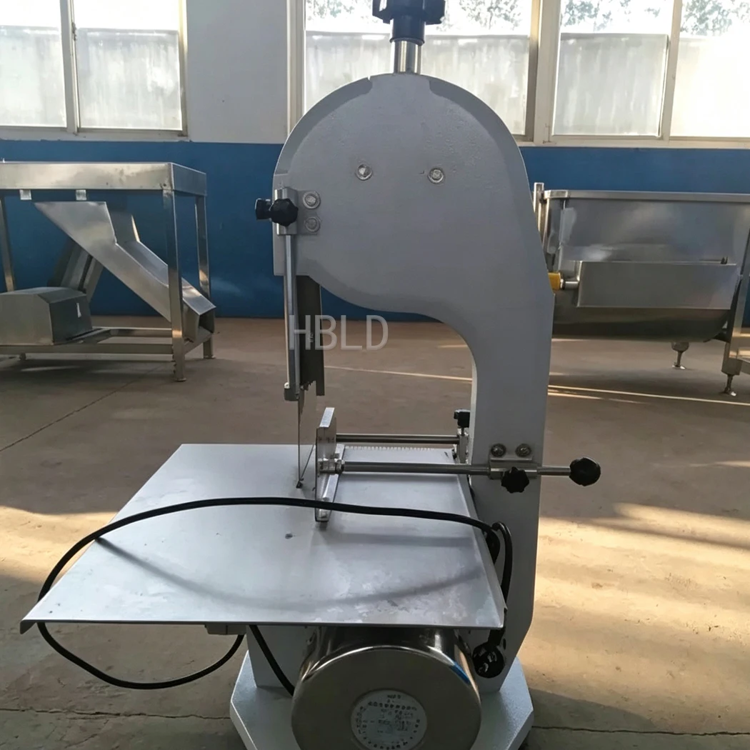 Butcher Equipment Electric Bone Saw Machine Commercial Frozen Meat Rib Cutting Processing Machinery