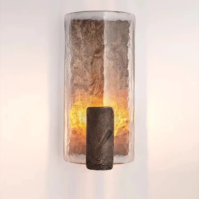 

Wall lamp, living room, light luxury, high-end TV, background wall art, creative personality, interior staircase, decoration,