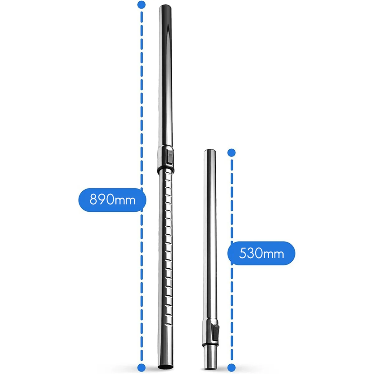 Nuovo!! Tubo telescopico per aspirapolvere, tubo universale con collegamento da 32 mm, adatto per la maggior parte dei modelli, tubo per aspirapolvere