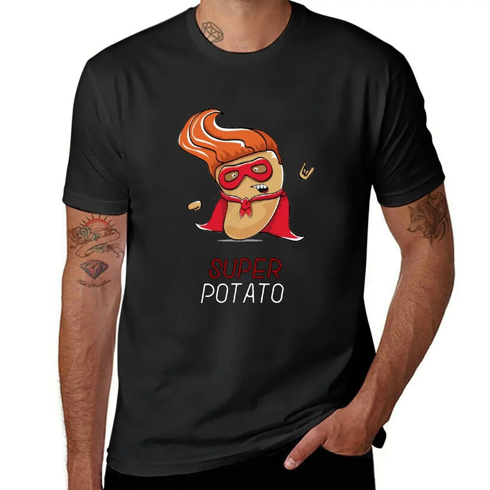 

Super Potato T-Shirt new gifts and t-shirts plus size tops Louboutins t shirt for men