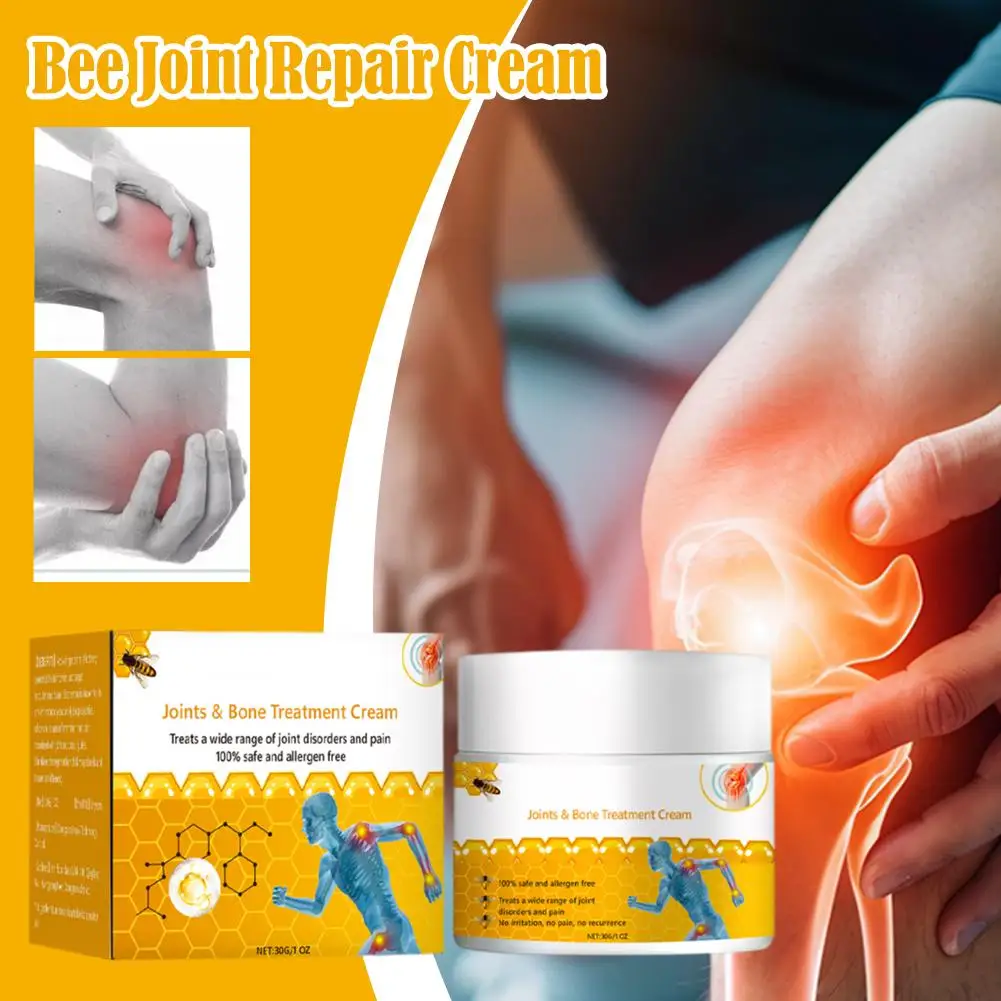 30g Bee Joint Care Cream For Hands Legs Bones And Lumbar Spine For Long Sitting Joint Pain Body Bone Therapy Care Cream S8Z6