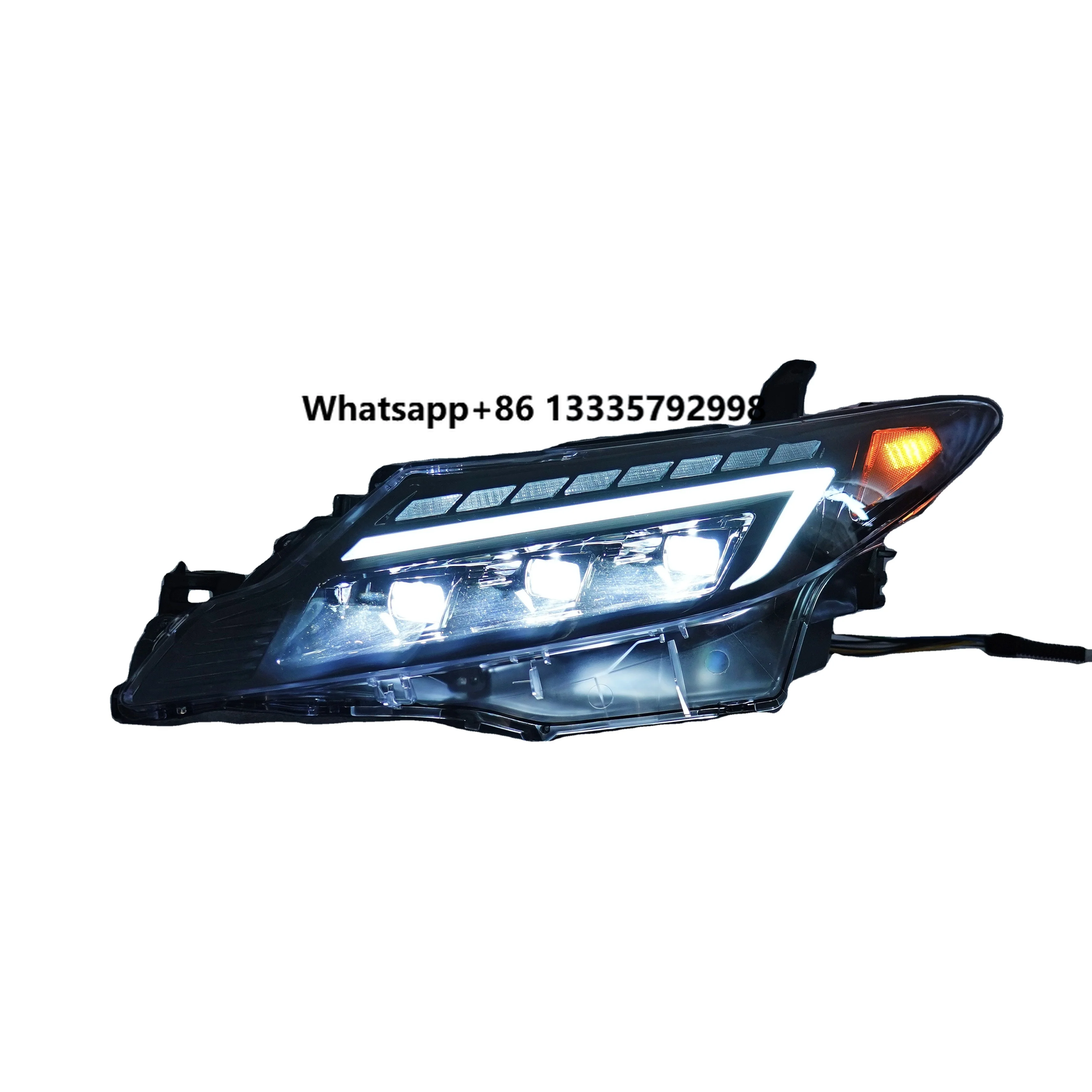 

MX Custom LED Headlamp Modified Upgrades Headlights for Toyota Previa Estima 2012-2016