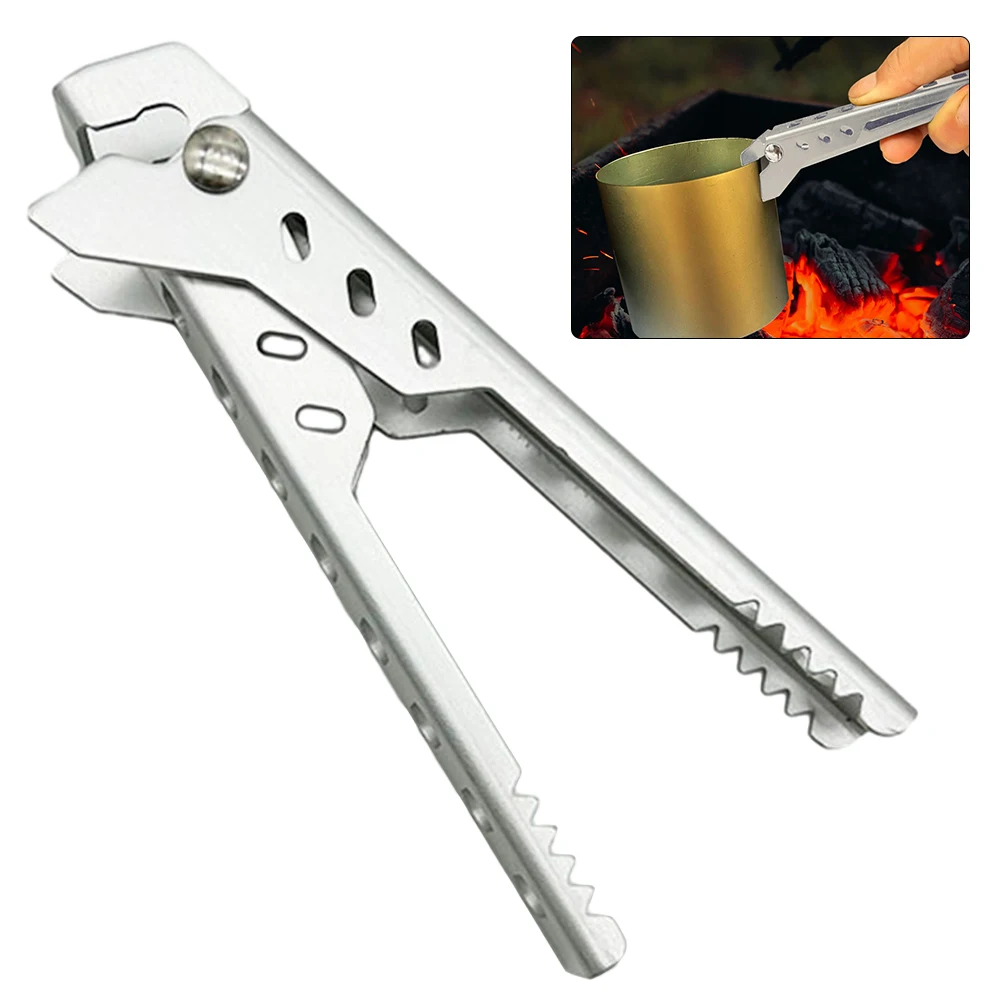 Anti-Hot Bowl Gripper Multi-Function Bowl Dish Pan Clip Portable Hot Plate Gripper Aluminum Alloy Kitchen Accessories
