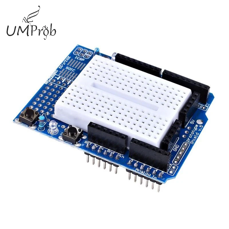 For UNO Proto Shield Expansion Plate With SYB-170 Mini Bread Bo0ard Based For ARDUINO UNO ProtoShield