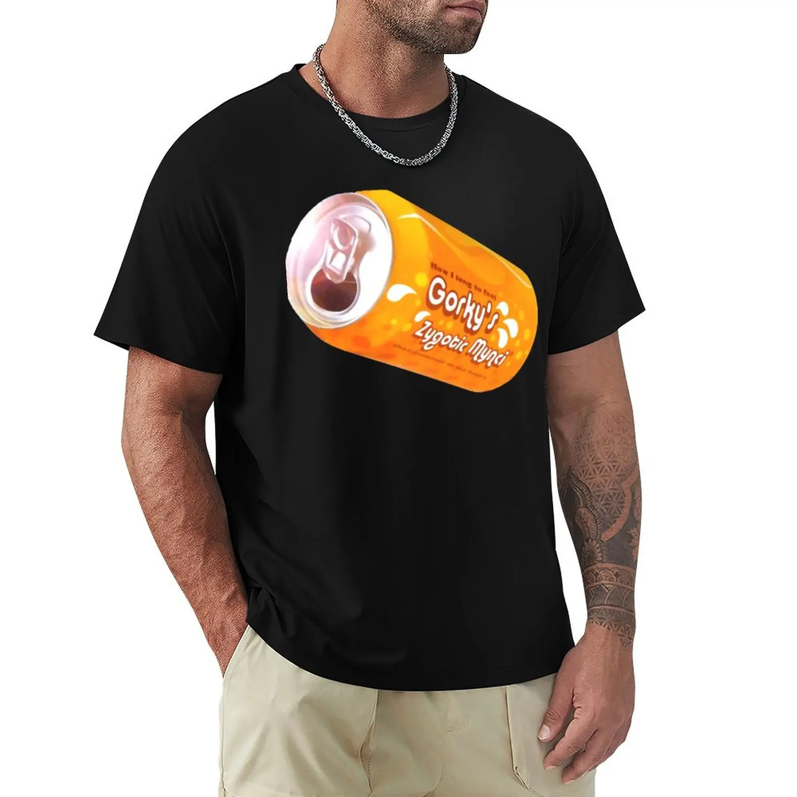 

Gorky's Zygotic T-Shirt quick-drying street wear men clothings