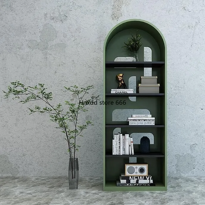 Display stand Floor-to-ceiling storage rack Bookcase Living room Bedroom Multi-layer simple shelf