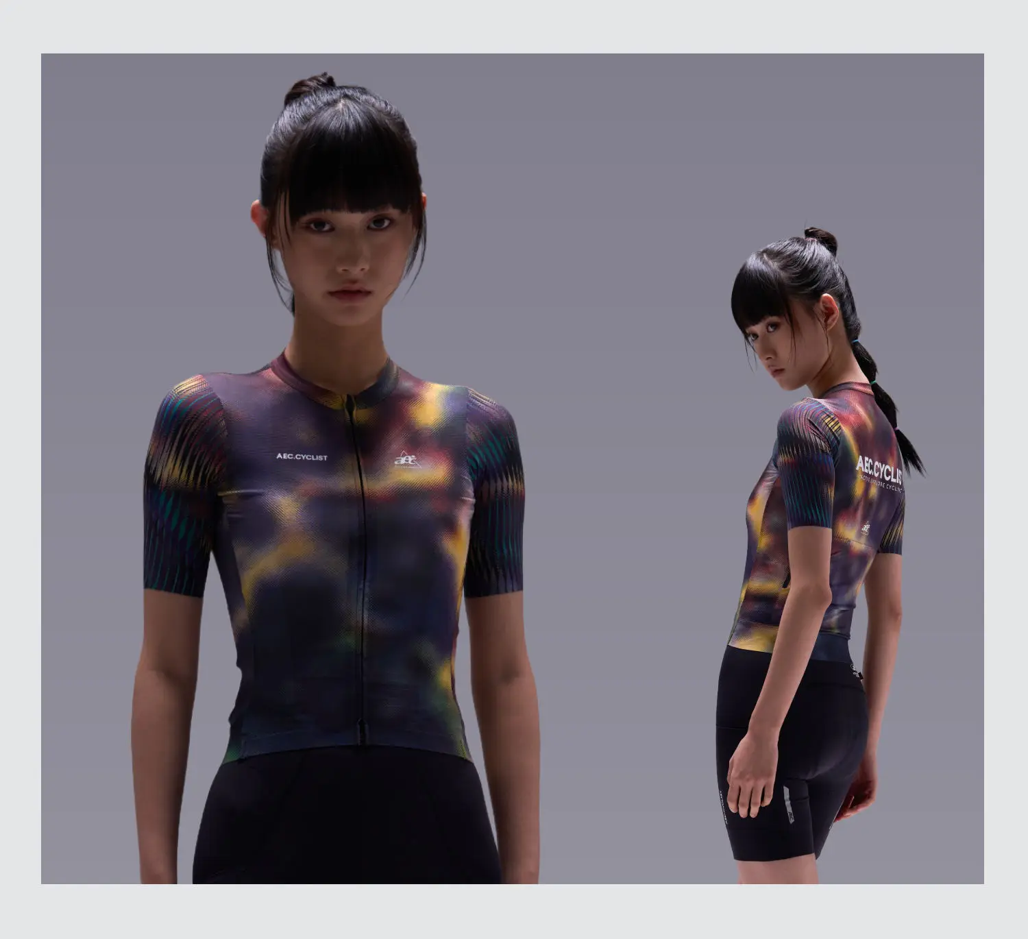 AEC YAOYING Serie Herren-Radtrikot Damen Slim Pro Bike Tops 2026 Sommer Kurzarm Fahrrad-Shirts Schnelltrocknend – Detail 6