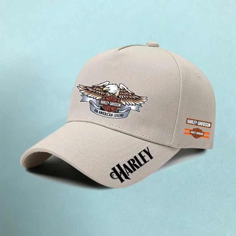 

For Harley Davidson Fashion Motorcycle Baseball Hat Embroidered Racing Team Outdoor Sport Hat Women Men Sunshade Hat Accessories